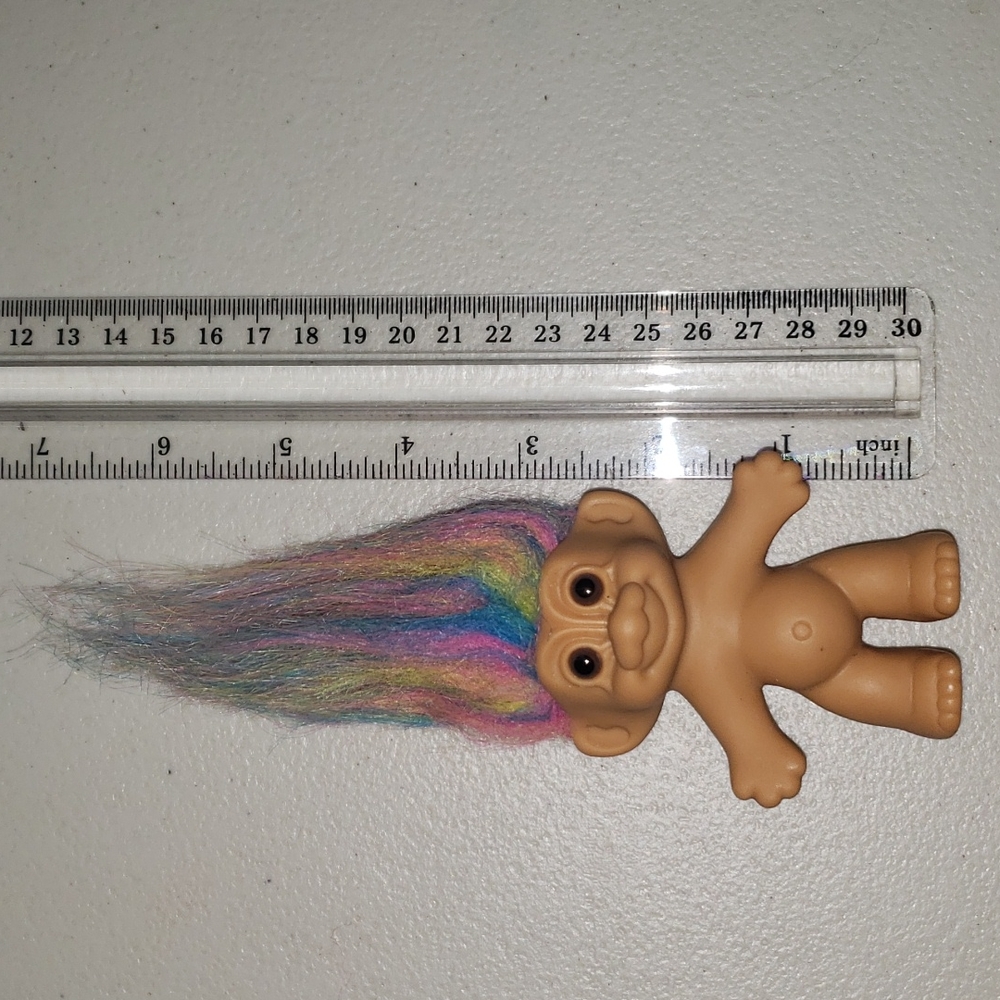 Russ Troll doll rainbow hair